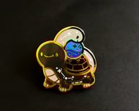 Black Tortoise Enamel Pin