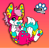 Jelly Bean Fursona Pin #983