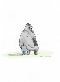 Gorilla Mood print