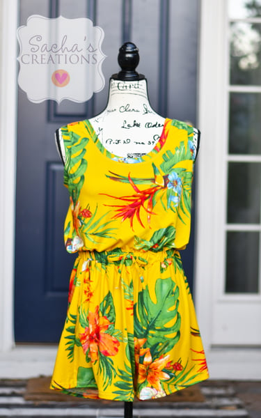 Image of Women's Tropical Romper