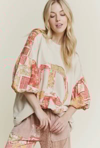Image 5 of Patchwork Boho Top