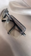Image 2 of Chanel Rare Full Diamanté Sunglasses 
