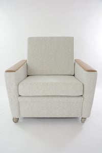 Image 5 of Fauteuil CUBE à roulettes gris