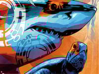 Image 3 of  DRAGON 76 "Guardian of the Sea" LIMITED SIGNED PRINT