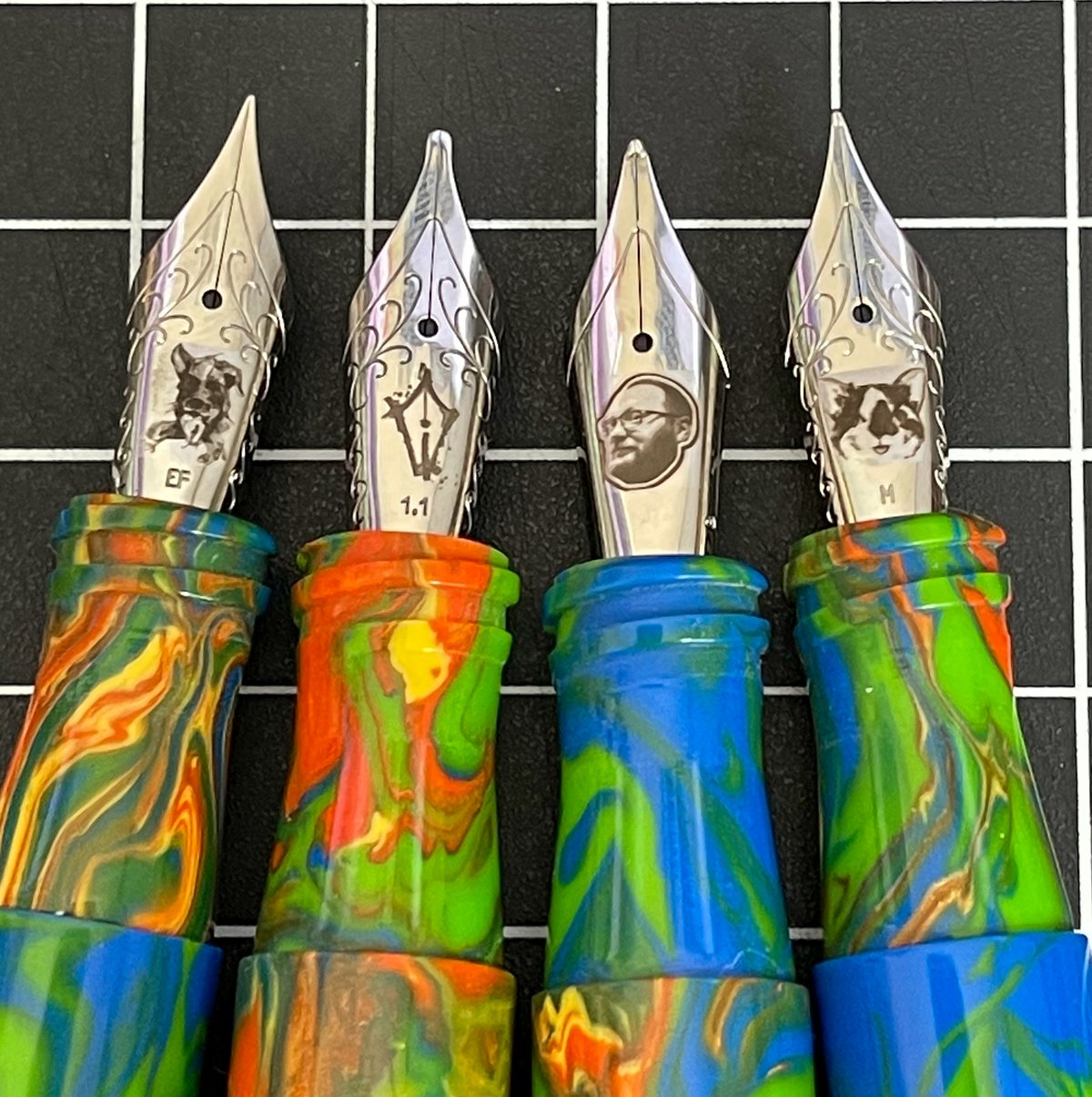 Image of Engraved Nibs!