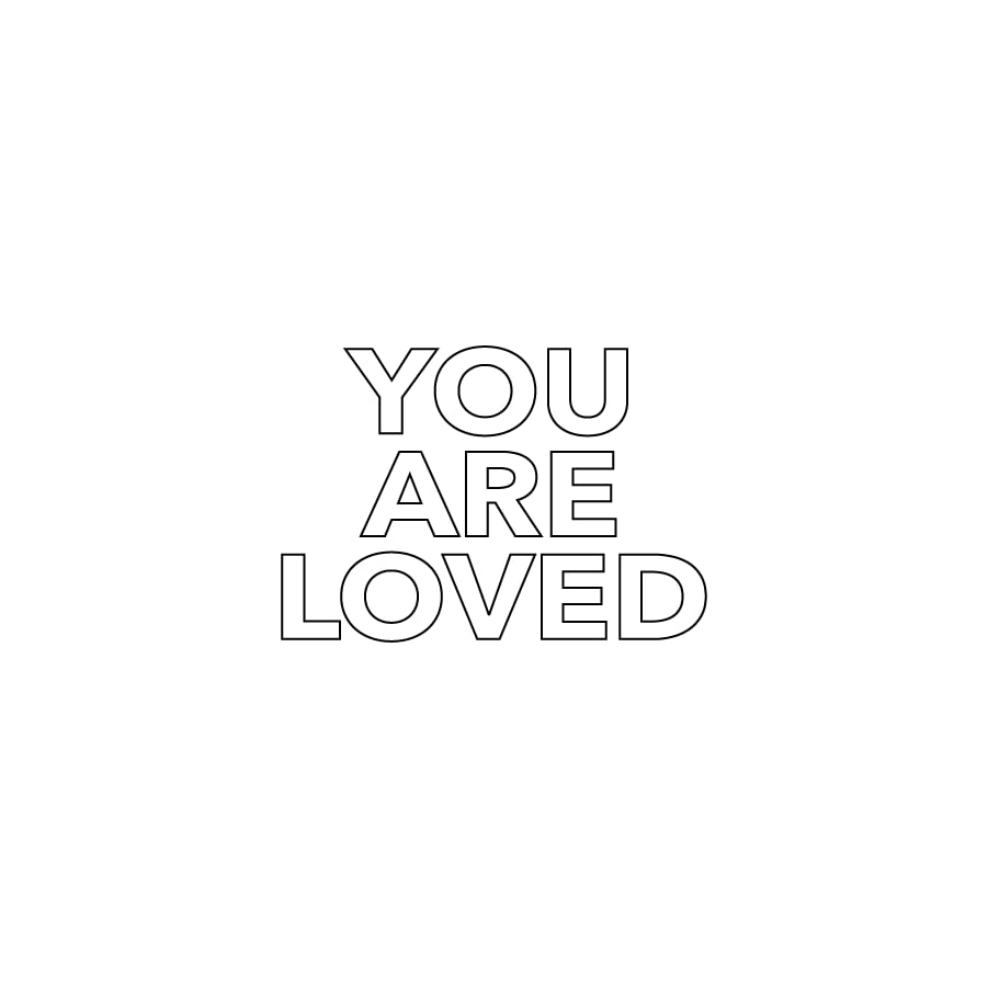 Image of YOU ARE LOVED stamp