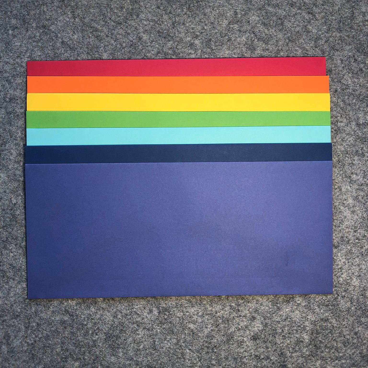 10 Rainbow Envelopes bossy Joscie