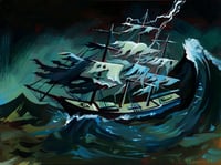 Image 1 of Ghost Ship Print 