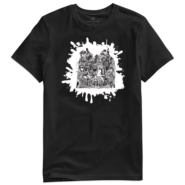 Image of Bars Attack IV "Album Cover Splash" T-Shirt