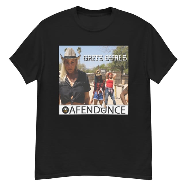 GRITS Gurlz Album Cover- Official Black classic tee copy