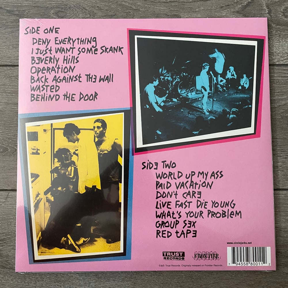 Image of Circle Jerks - Group Sex 40th Anniv. Deluxe Edition Vinyl LP 