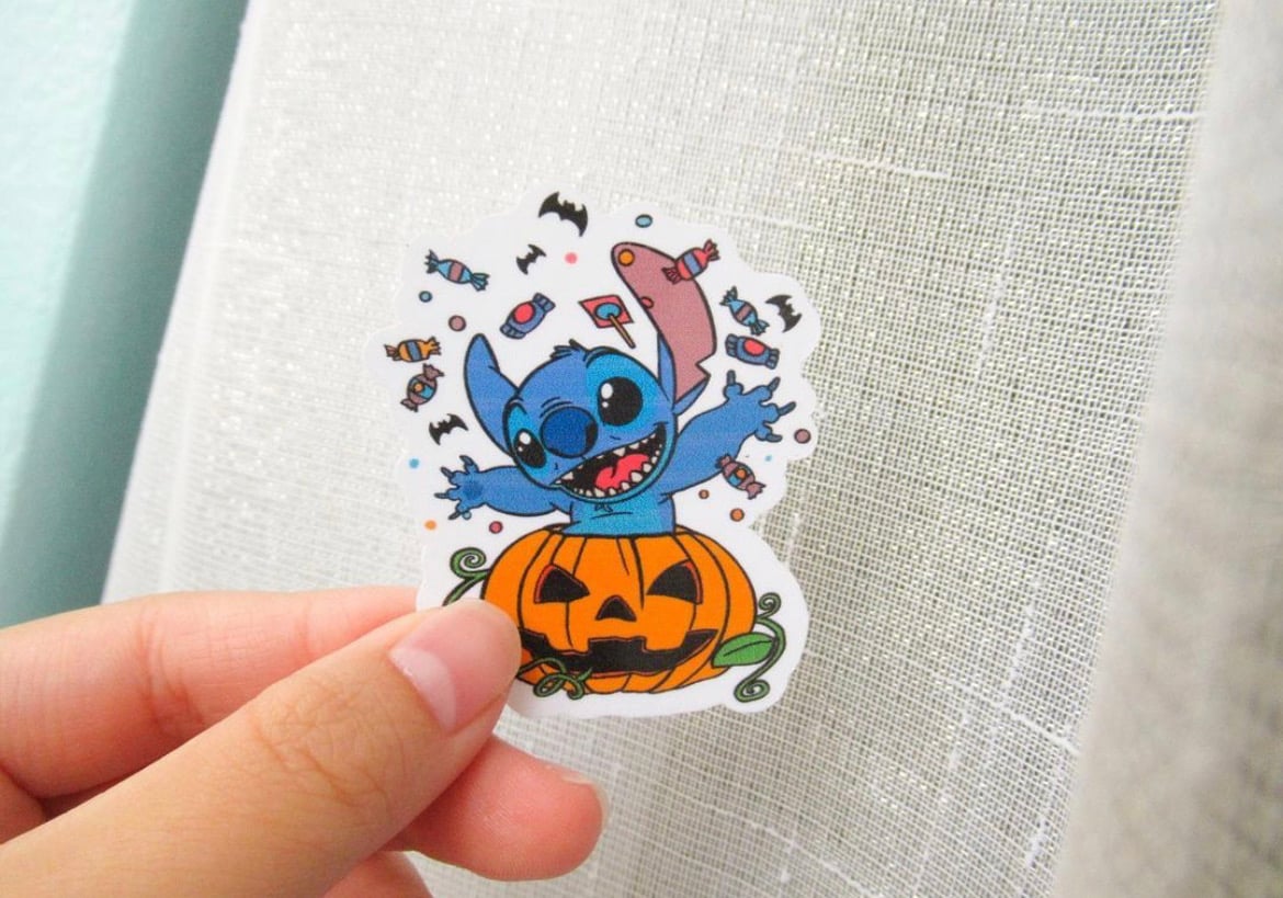 Halloween Stitch Sticker | boboandcoshop