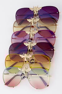 Image 2 of Aviator Bizzy Bee Shades