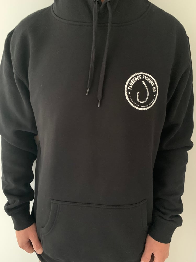 Image of Flo Logo Hoodie Black