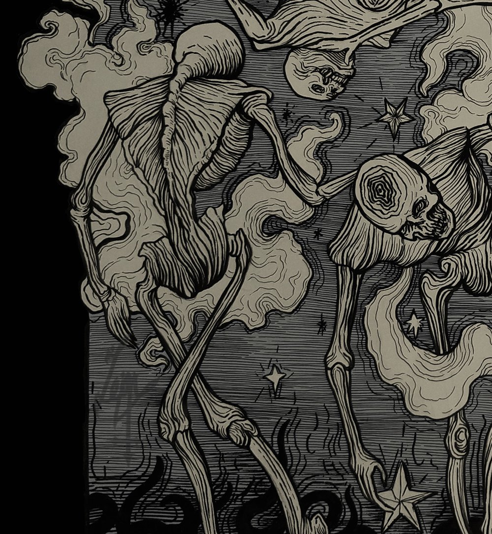 Dying Sorrows (Cold)16''x16''