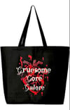 Gruesome Heart Large Tote Bag 