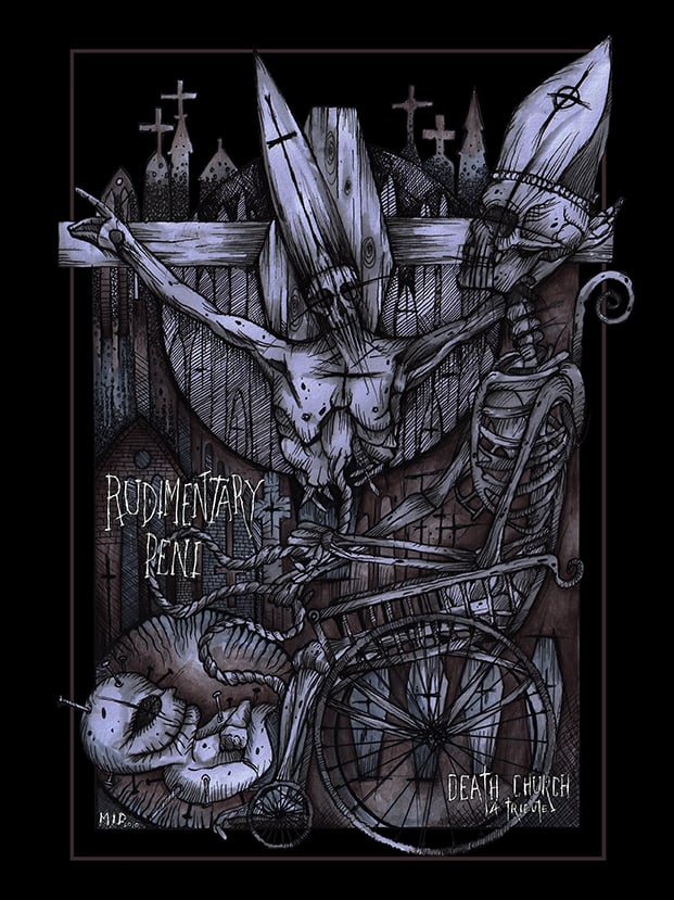 Image of Death Church Tribute Poster