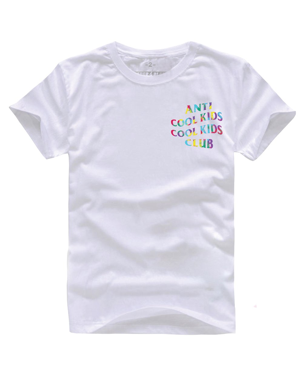 ANTI COOL KIDS TIE DYE WHITE