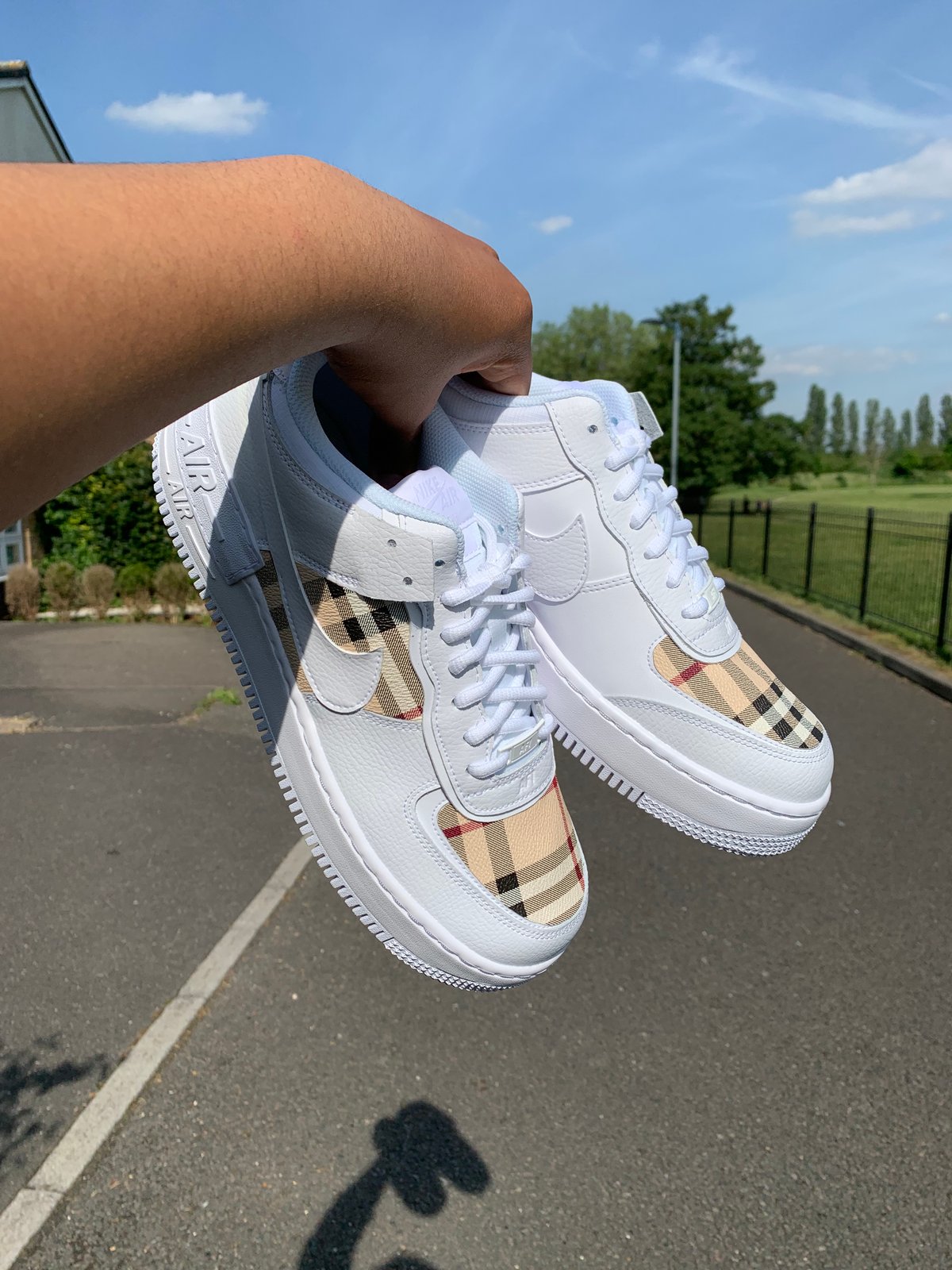 nike burberry