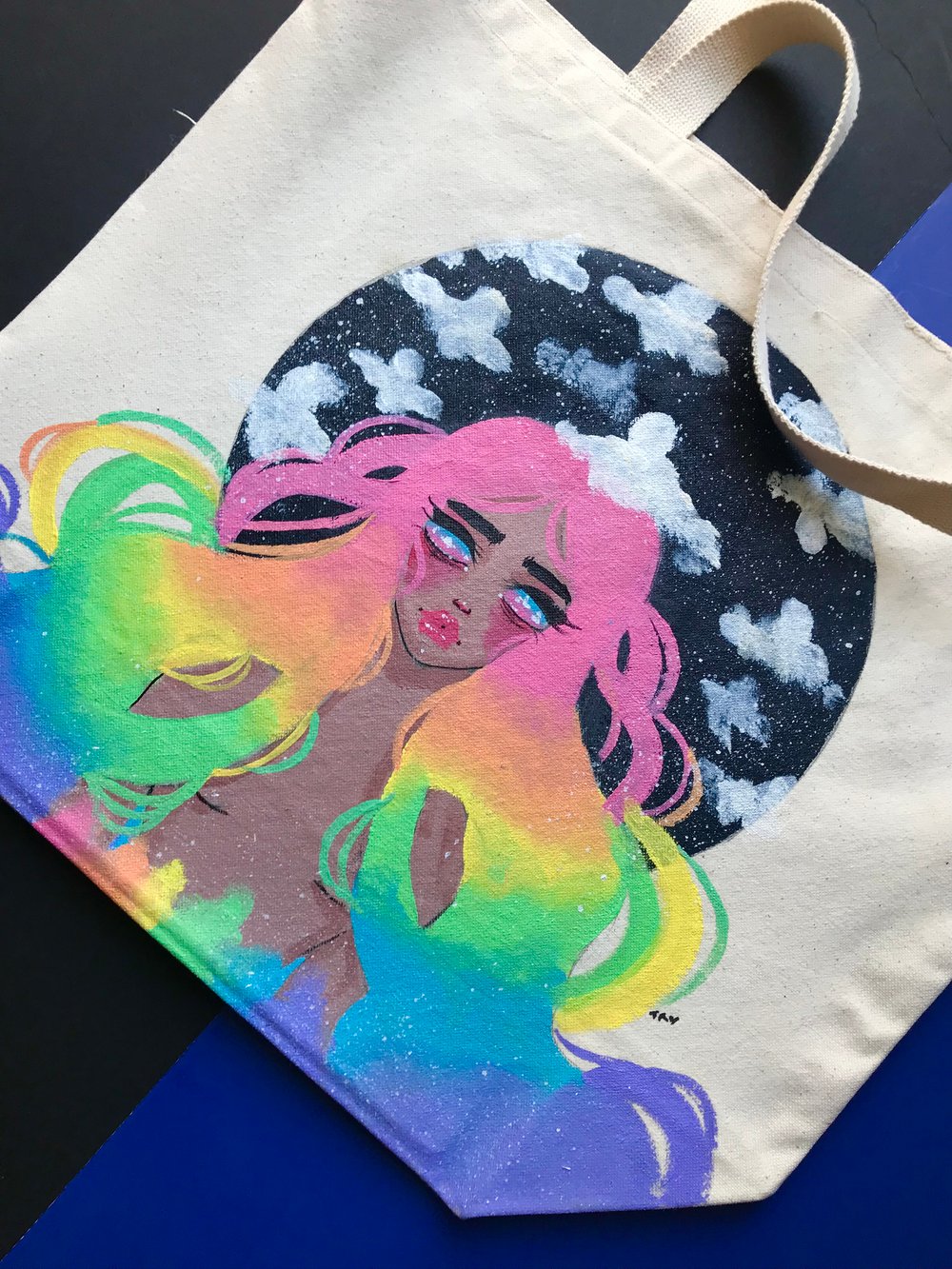 Spectrum tote bag 