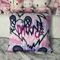 Image 1 of TroubledMindPillow(18x18inch) 15% off