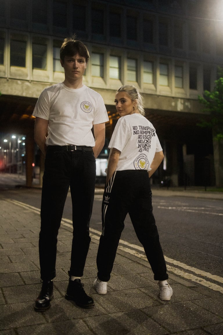 Anti-Hate Charity Shirt - White