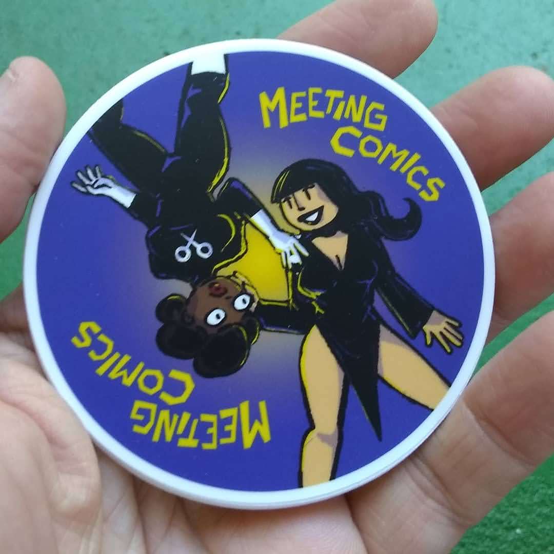 Image of Meeting Comics #19 Tina and Ellie Sticker