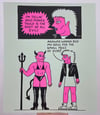 "Buy My Soul" Risograph Print