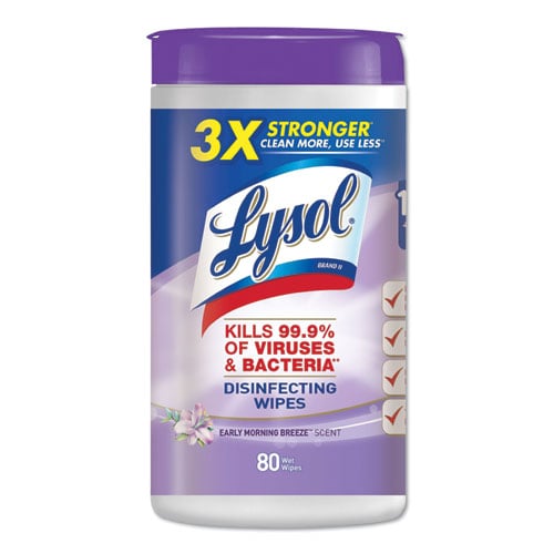 Image of Disinfecting Wipes, Early Morning Breeze, 80 Wipes