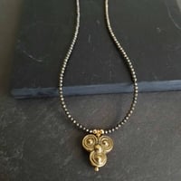 Image 2 of Celtic Triskele Mandala Necklace