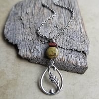 Image 3 of From the Forest Floor – Silver Fern Necklace