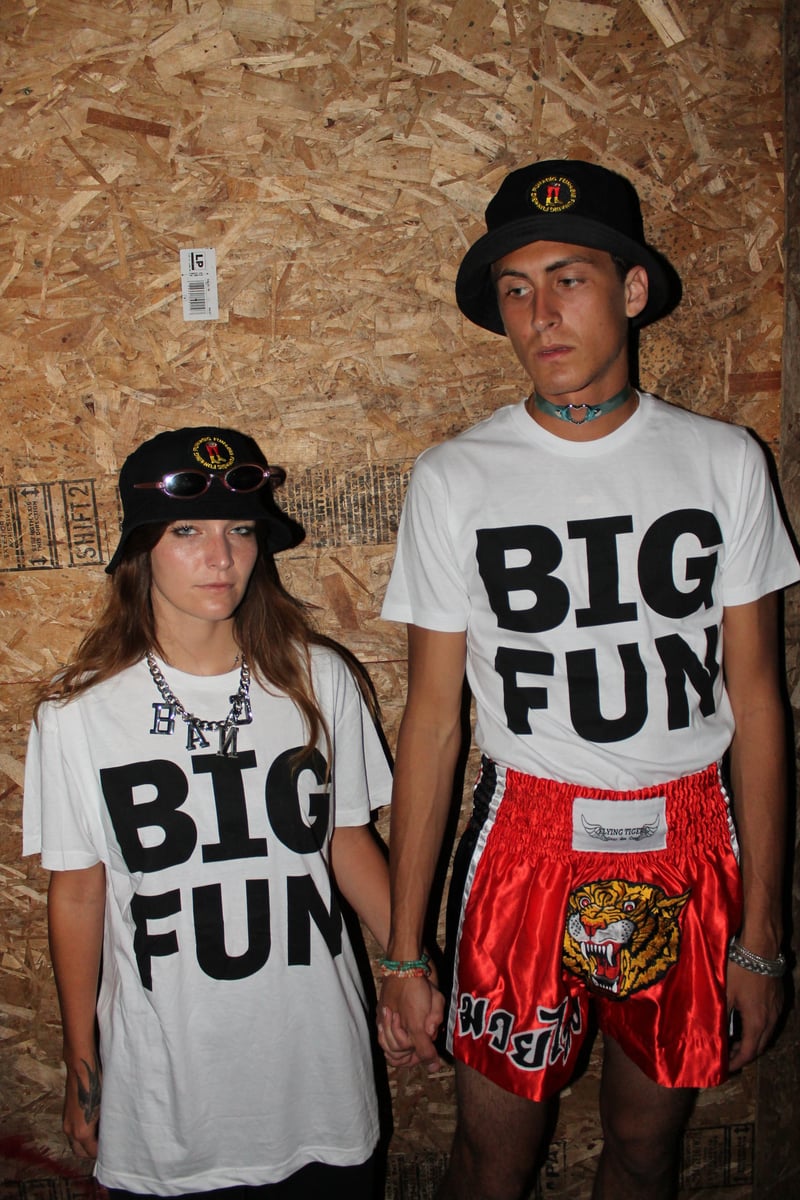 big fun shirt heathers