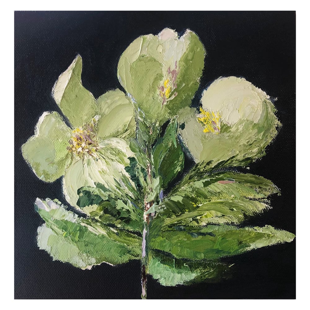 Image of ‘Flower Stems’ 2021 Oil on Canvas