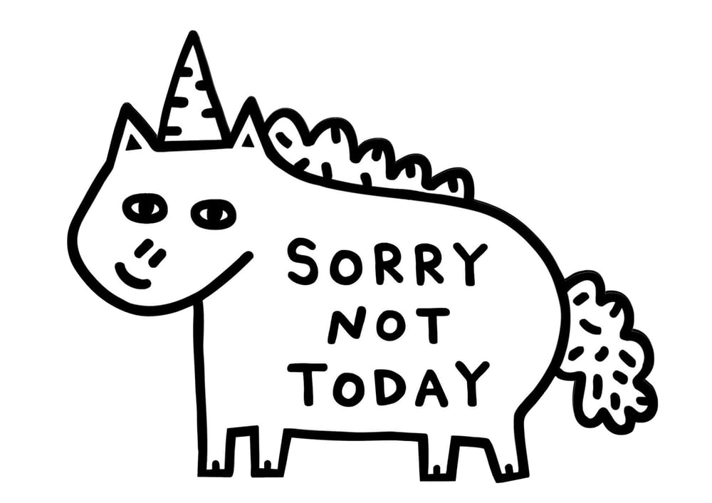 Image of Sorry Print