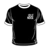 Black Ringer Logo Tee