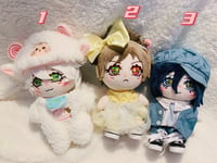 Image 1 of plush outfits 20cm! (only purchase shoes with plush order due to postage charges)