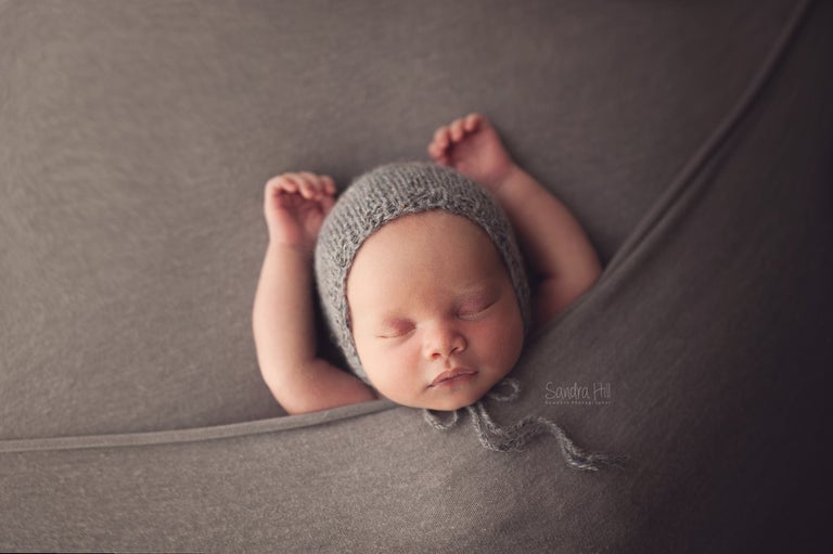 Image of Jeri cashmere feel beanbag backdrop in gray