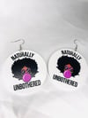 Unbothered Queen Wood Earrings