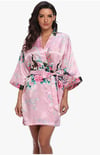 Pink Peacock Robe 