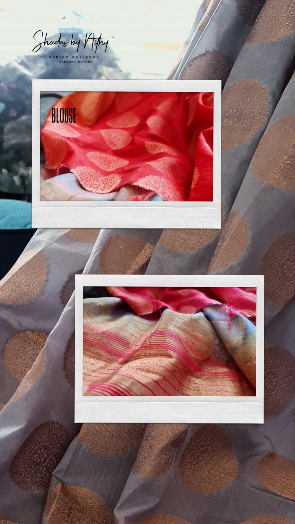 Image of GREY WITH ROSE 