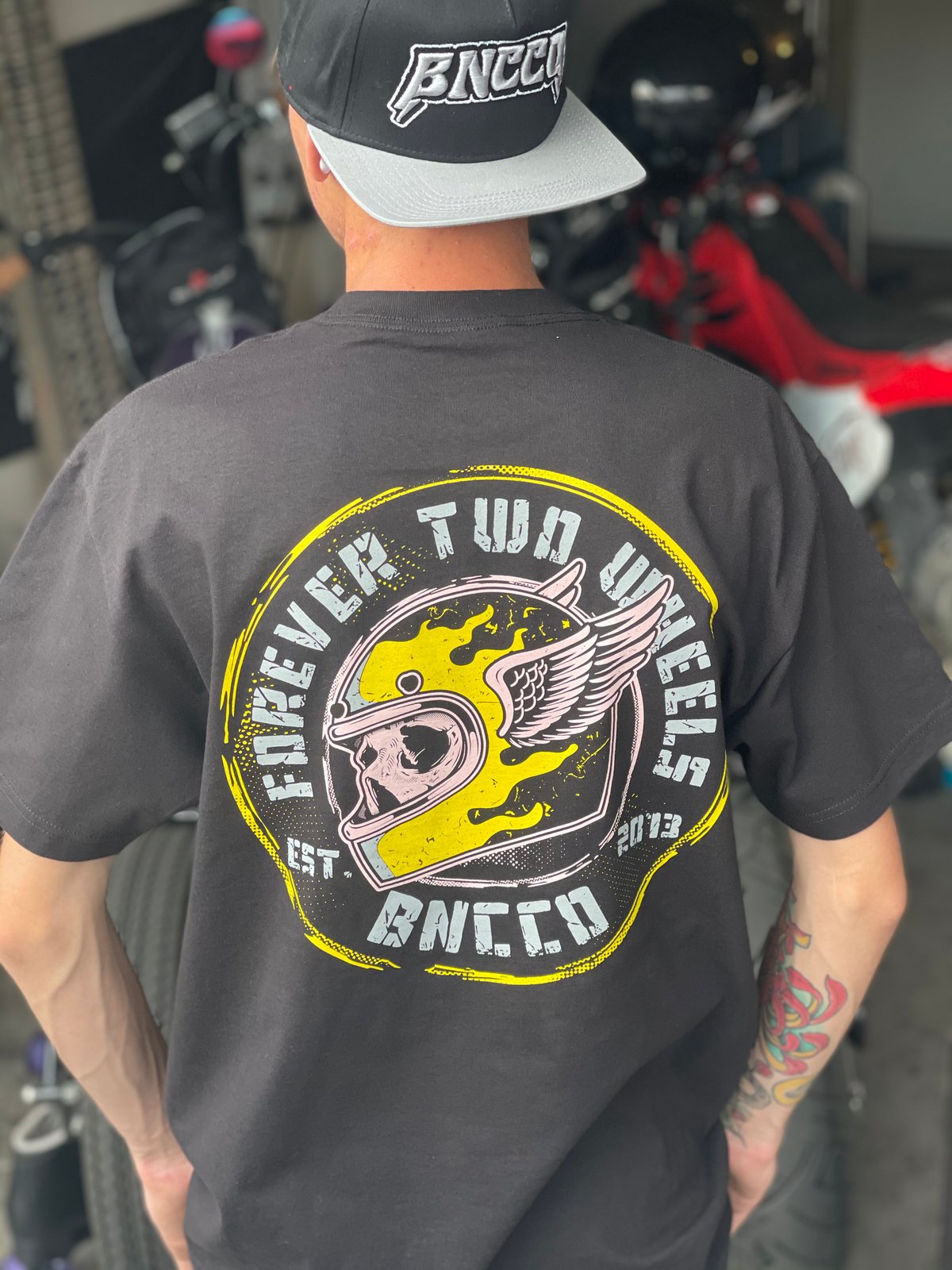 Image of Forever 2 Wheels Tee