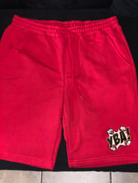 Image 2 of Red (YBA) shorts