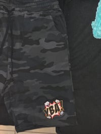 Image 1 of Black camo (YBA) shorts