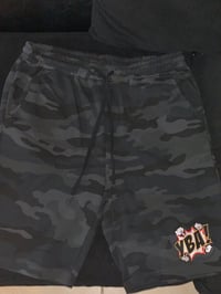 Image 2 of Black camo (YBA) shorts