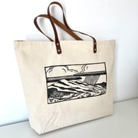 Image 2 of Desert Rain Canvas Tote