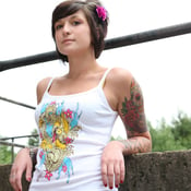 Image of Inked Japanese ‘Dragon’ Baby Doll Tee