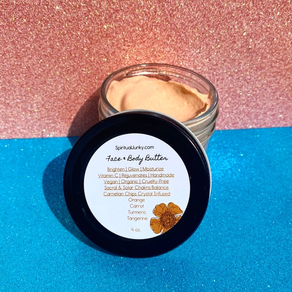 Image of Orange Turmeric Carrot  Body Butter 
