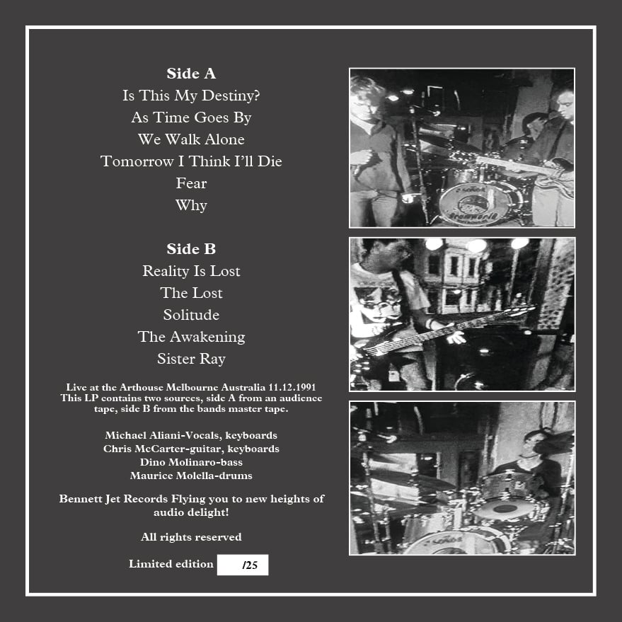 Image of  DEATH IN THE DARK/IKON VERY LTD COLOURED VINYL LP