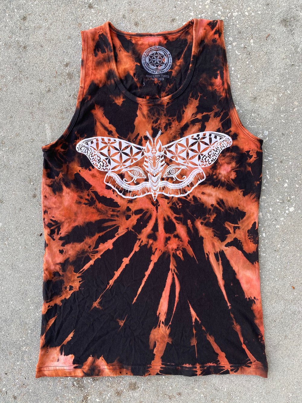 Image of Death Keeper Moth Tank Top