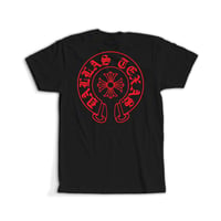 Image 2 of DALLAS HEARTS TEE (BLK/RED)